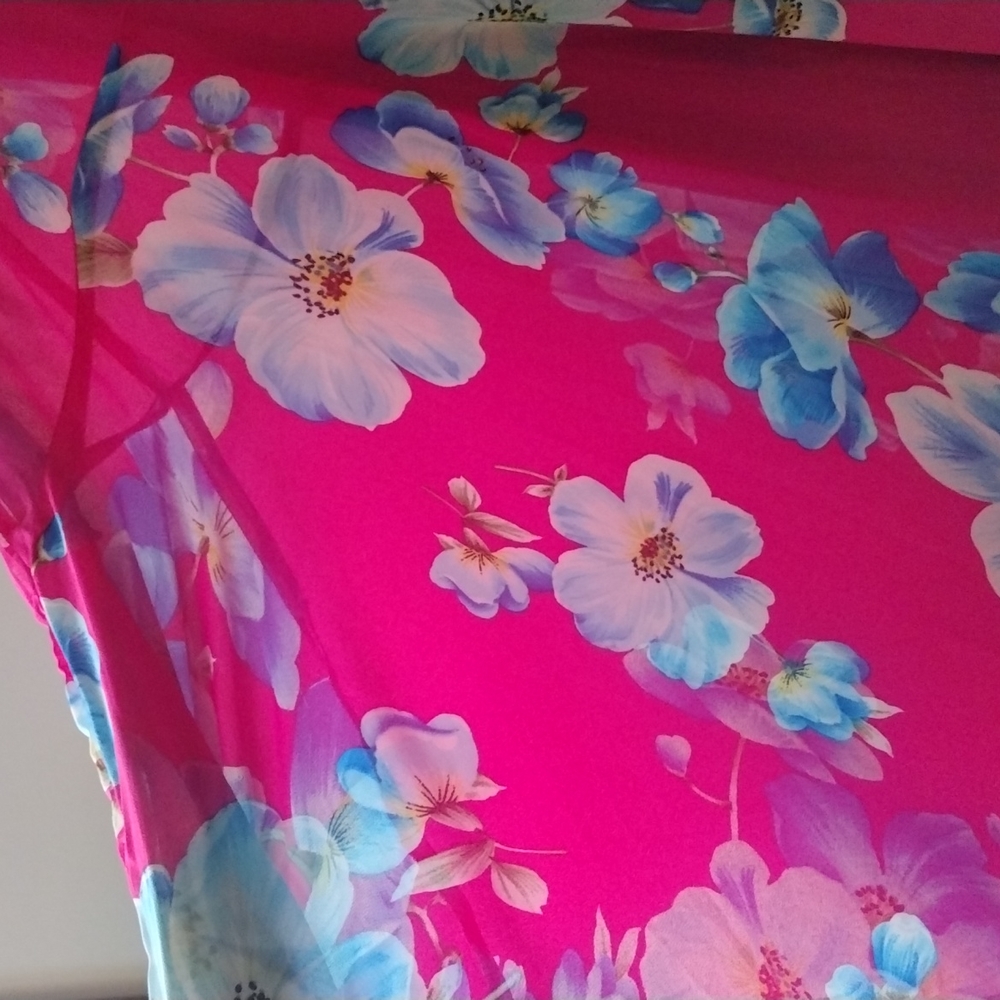 Lulu's floral pink dress - Picture 6 of 7